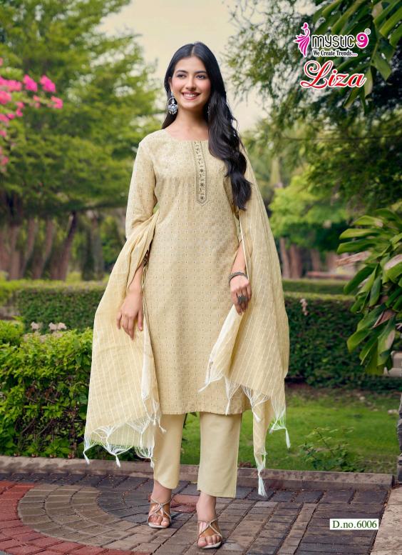 Mystic9 liza vol 6 cotton kurti wholesaler